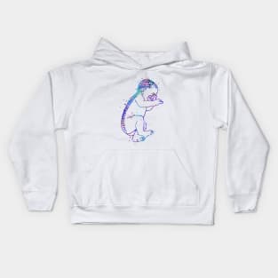 Anatomical Baby Watercolor Kids Hoodie